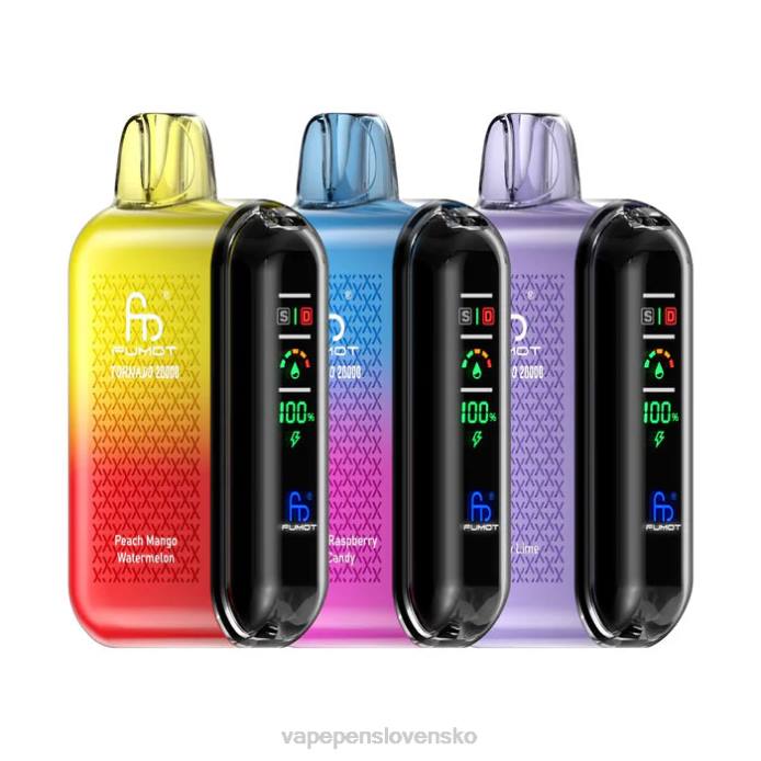 Fumot Tornado 20 000 jednorazové vapy exkluzívne | 22X417 Vape Liquid