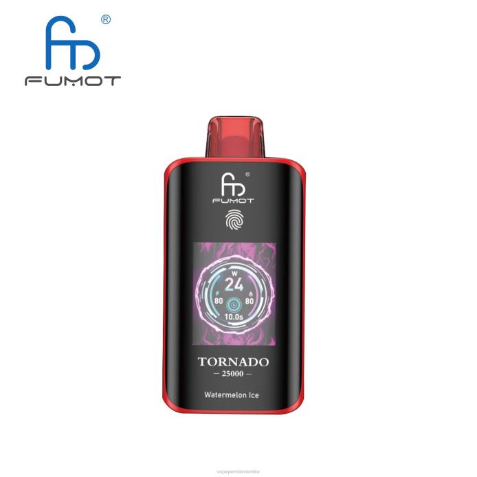 Fumot Tornado 25 000 jednorazové vapy melónový ľad | 22X412 Vape Liquid