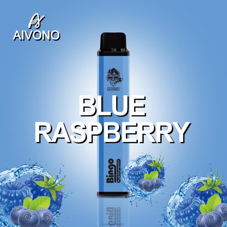 Aivono AIM BINGO 4000 modrá malina - LD0D2143 Vape Cigareta