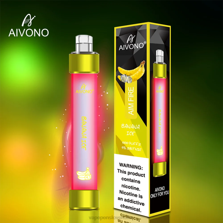 Aivono AIM FIRE 1000 banánový ľad - LD0D2324 Vape Shop Bratislava