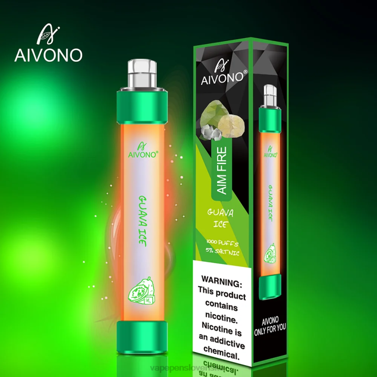 Aivono AIM FIRE 1000 guava ľad - LD0D2330 Vape Shop Bratislava
