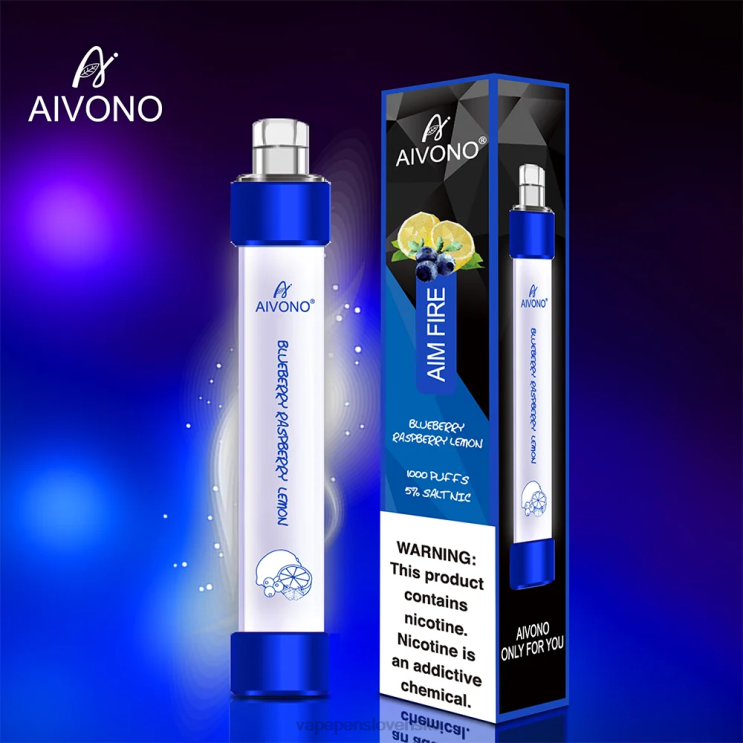 Aivono AIM FIRE 1000 čučoriedka malina citrón - LD0D2327 Vape Shop Bratislava