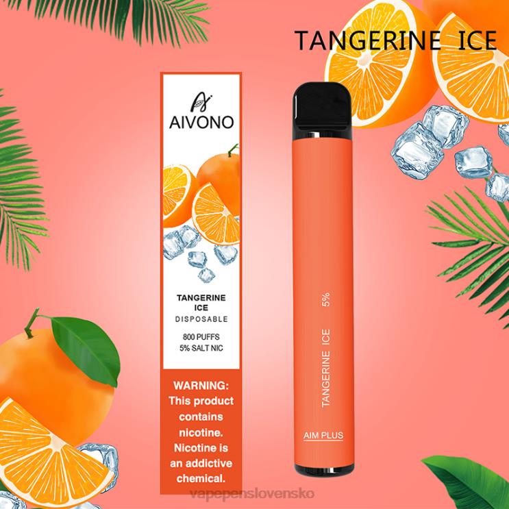 Aivono AIM PLUS 800 mandarínkový ľad - LD0D2197 Vape Cigareta