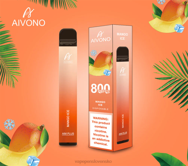 Aivono AIM PLUS 800 mangový ľad - LD0D2184 Vape Slovensko