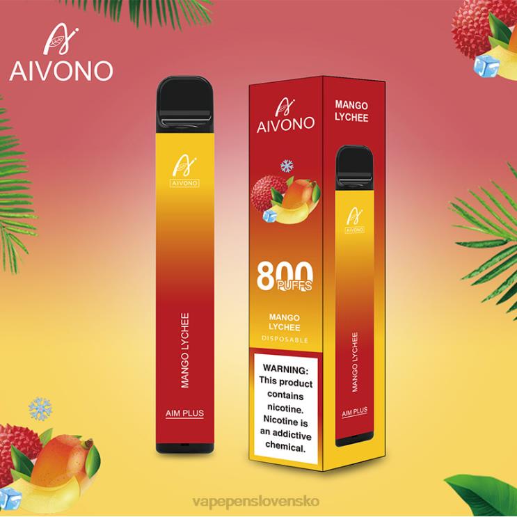 Aivono AIM PLUS 800 mangové liči - LD0D2185 Vape Cigareta