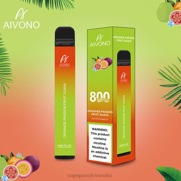 Aivono AIM PLUS 800 pomarančová guava mučenka - LD0D2189 Vape Shop Bratislava