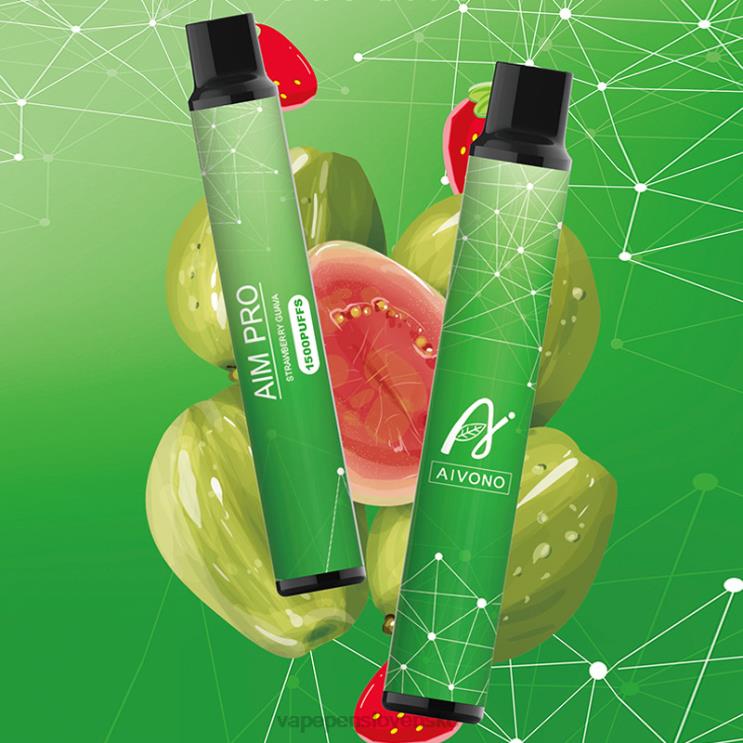 Aivono AIM PRO 1500 jahodová guava - LD0D2164 Vape Cigareta