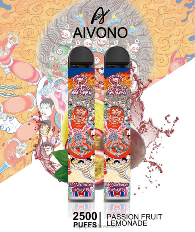 Aivono AIM SNAKE 2500 marakujová limonáda - LD0D2315 Vape Shop Bratislava