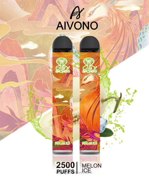 Aivono AIM SNAKE 2500 melónový ľad - LD0D2311 Vape Cigareta