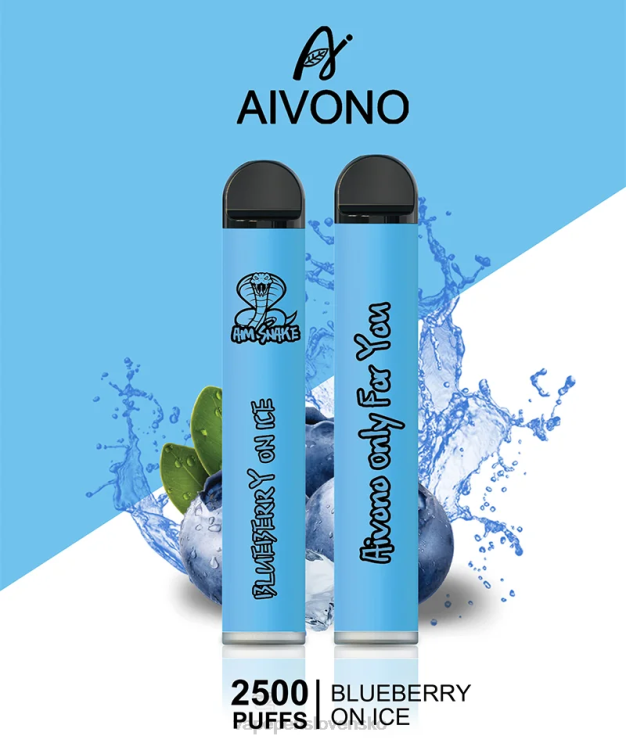 Aivono AIM SNAKE 2500 čučoriedka na ľade - LD0D2299 Vape Cigareta