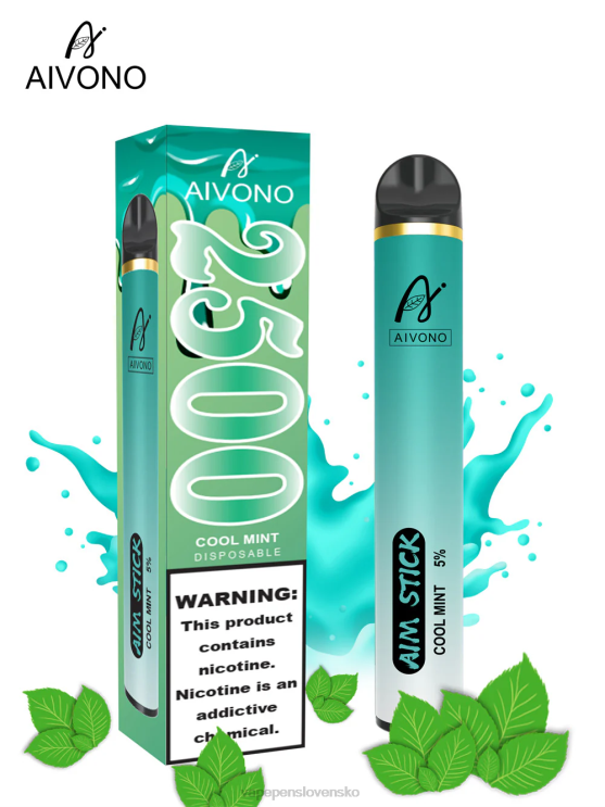 Aivono AIM STICK 2500 chladná mäta - LD0D2159 Vape Shop Bratislava