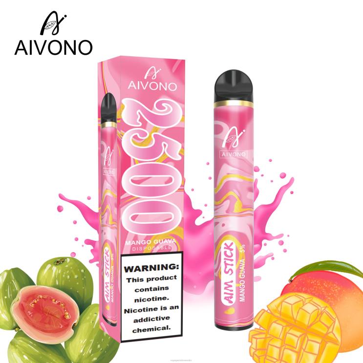 Aivono AIM STICK 2500 mango guava - LD0D2146 Vape Cigareta