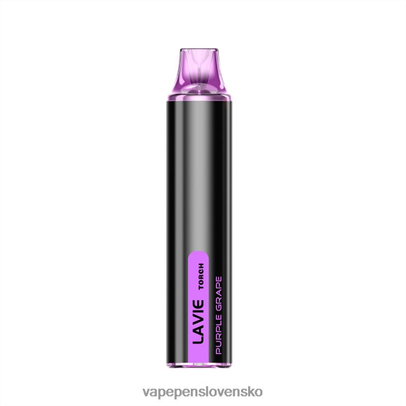 80N26135 Vape Shop Bratislava - fialové hrozno LAVIE Torch 6000 ťahov