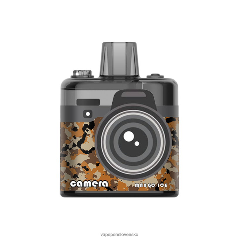 80N26176 Vape Cigareta - mangový ľad LAVIE Camera 8000 ťahov