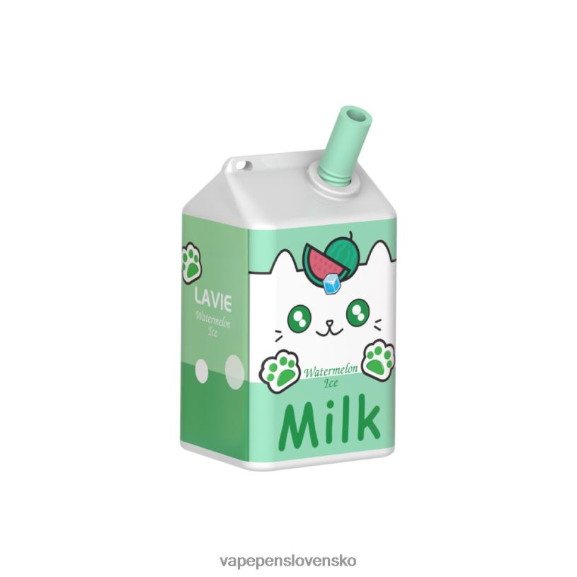 80N26185 Vape Cigareta - melónový ľad LAVIE MILK 7000 ťahov