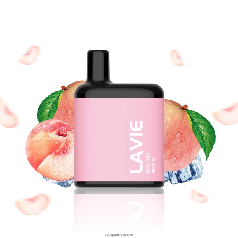 80N26209 Vape Cigareta - broskyňový ľad LAVIE BOX 3500 ťahov