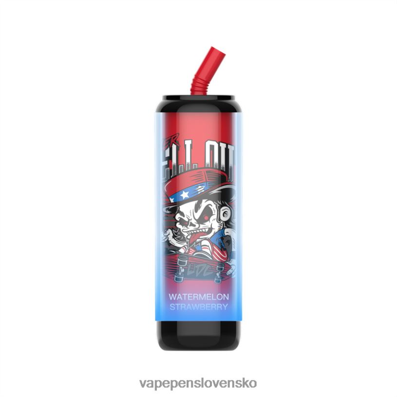 80N26248 Vape Cigareta - vodný melón jahoda LAVIE Cola Plus 7500 ťahov