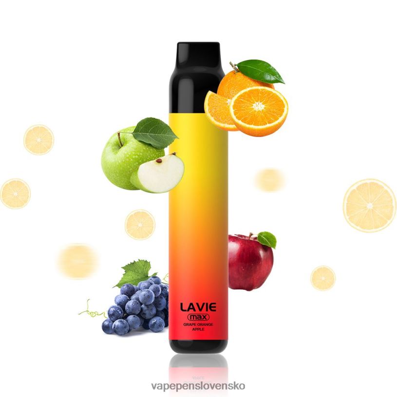 80N26280 Vape Slovensko - hroznový pomaranč LAVIE BAR 5000 ťahov - max
