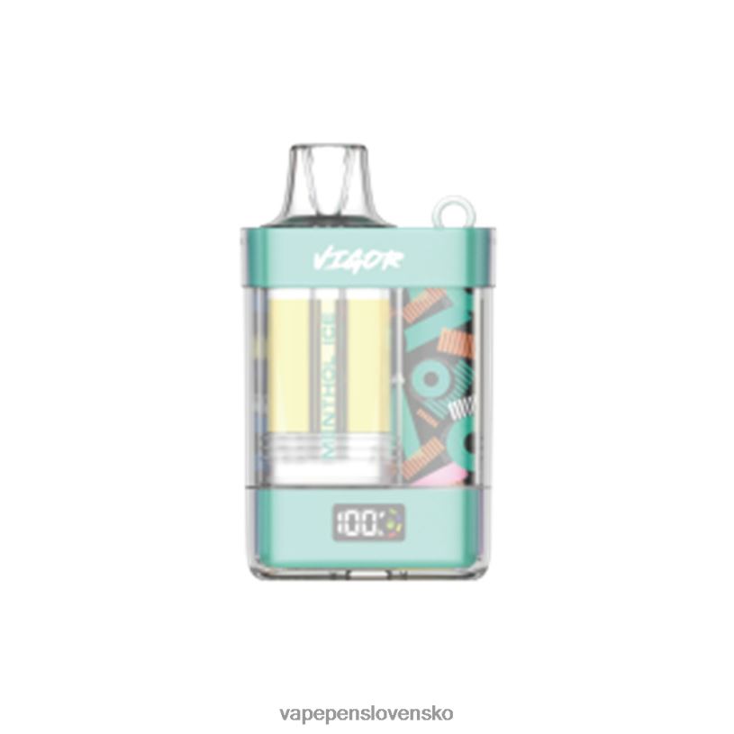 80N262 Vape Cigareta - mentolový ľad LAVIE VIGOR 15 000 ťahov
