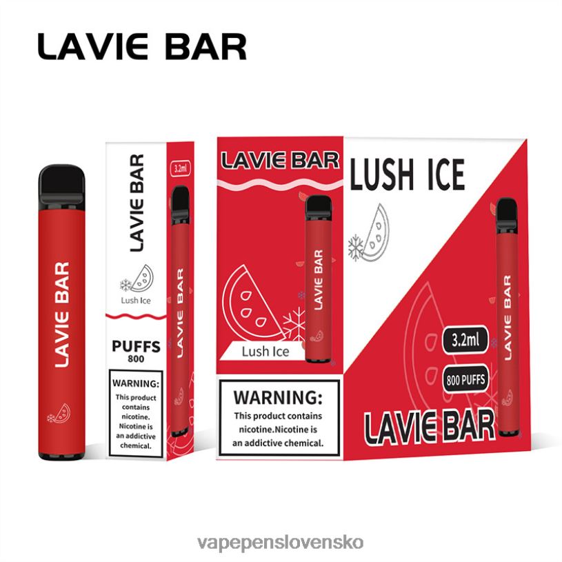 80N26308 Vape Cigareta - svieži ľad LAVIE BAR 800 ťahov