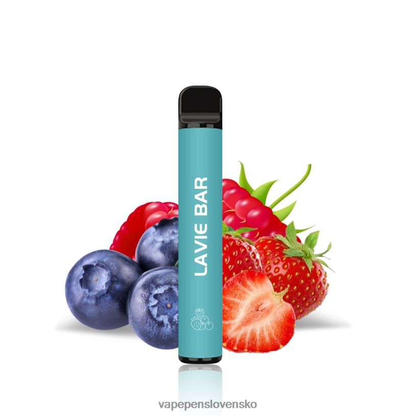 80N26323 Vape Cigareta - mix bobule LAVIE BAR 2% verzia 800 ťahov