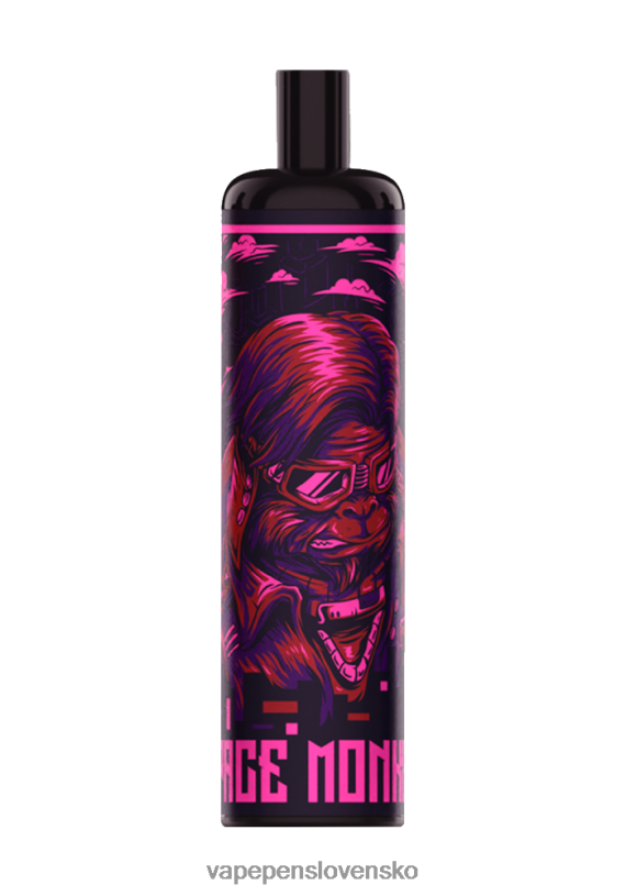 80N26344 Vape Cigareta - červené jablko citrón LAVIE COLOUR BAR 5000 potiahnutí - energia