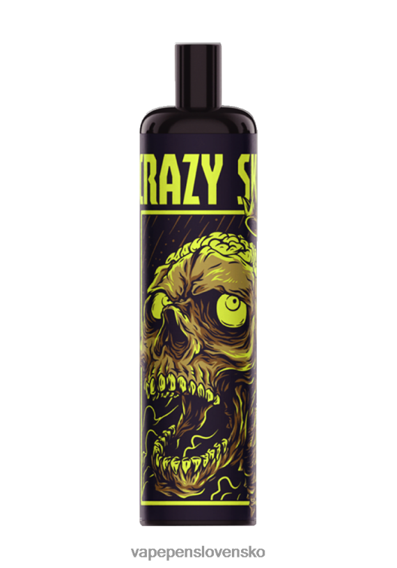 80N26347 Vape Cigareta - banánové mlieko LAVIE COLOUR BAR 5000 potiahnutí - energia