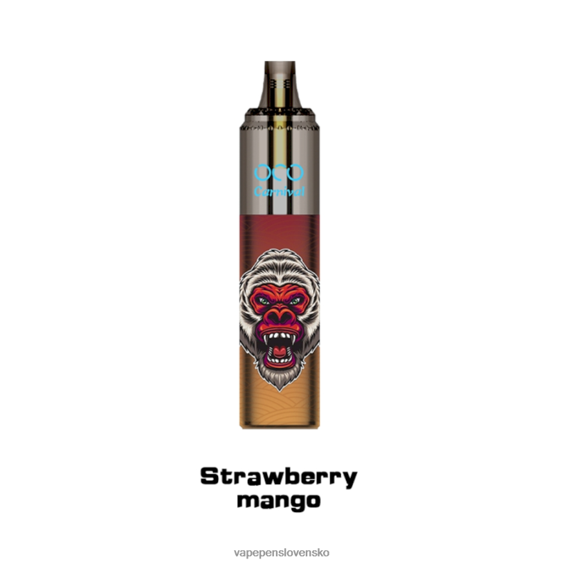 80N26357 Vape Shop Bratislava - jahodové mango LAVIE OCO karneval 10000 šlukov