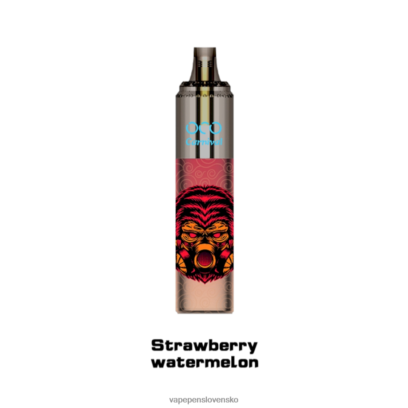 80N26358 Vape Slovensko - jahodový melón LAVIE OCO karneval 10000 šlukov