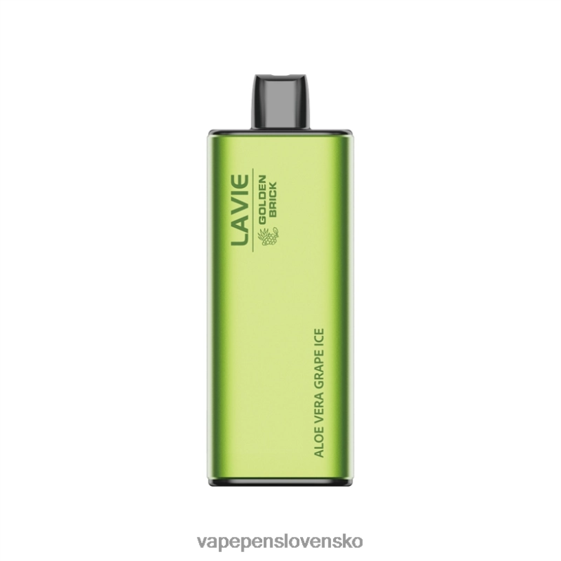 80N2651 Vape Shop Bratislava - aloe vera hroznový ľad LAVIE GOLDEN BRICK 10 000 ťahov