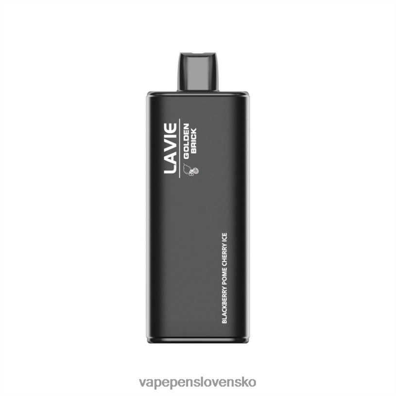 80N2654 Vape Shop Bratislava - ostružinové jadro čerešňový ľad LAVIE GOLDEN BRICK 10 000 ťahov