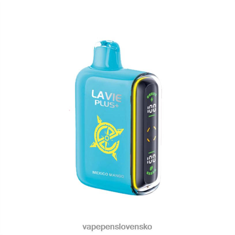 80N2695 Vape Cigareta - mexické mango LAVIE PLUS 15 000 ťahov