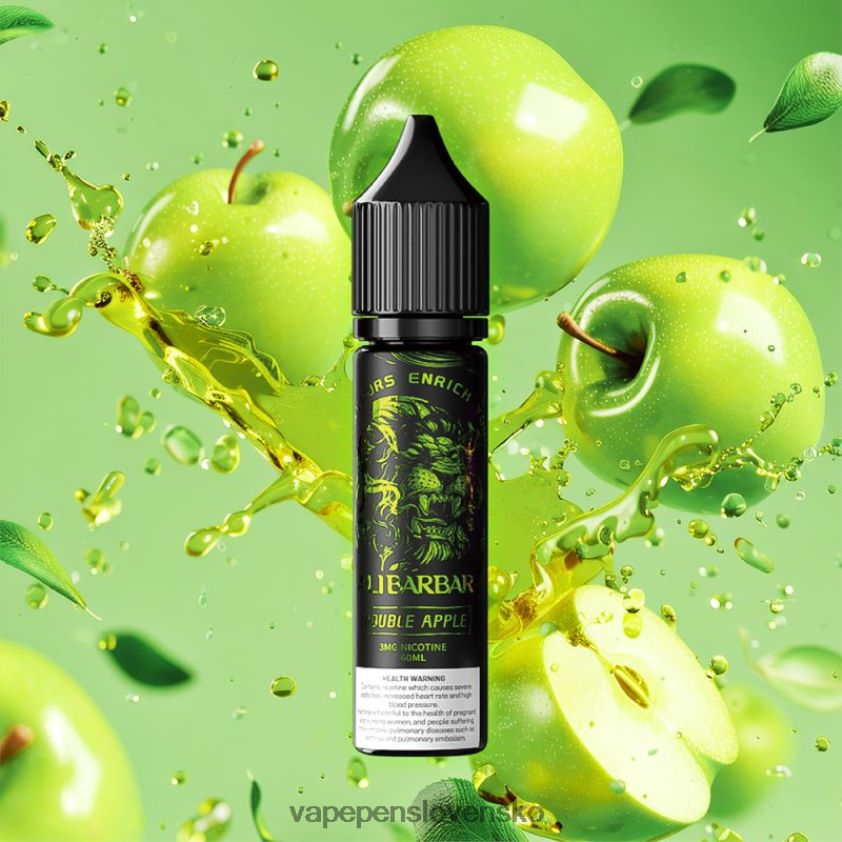 Alibarbar vodná fajka ónyx dvojité jablko 6JP0HD111 Vape Slovensko