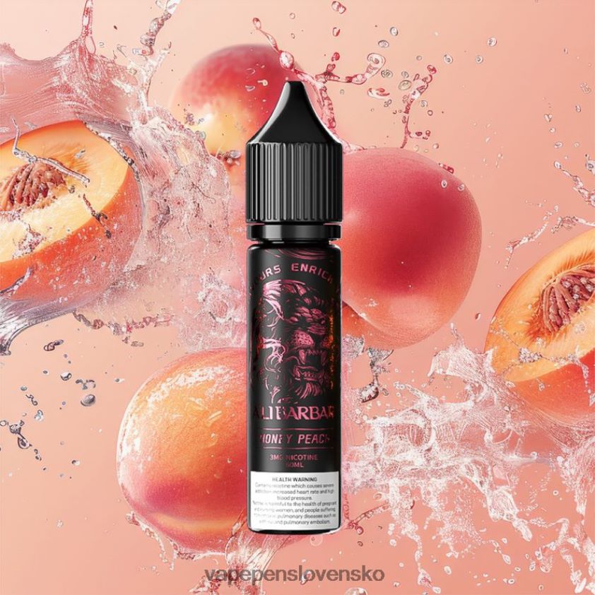 Alibarbar vodná fajka ónyx medová broskyňa 6JP0HD106 Vape Slovensko