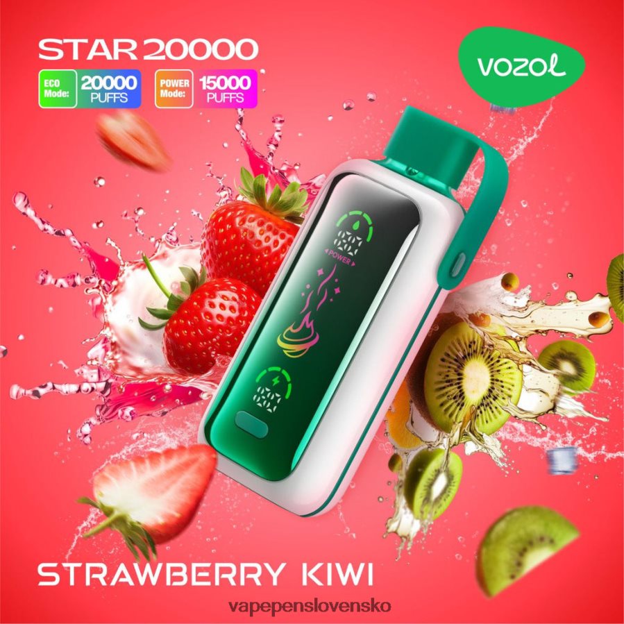 Vape Pen Z62L8N20 jahodové kiwi VOZOL STAR 20 000