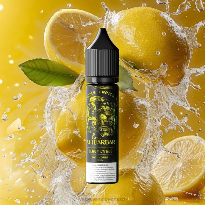 Vape Pen citrónový citrus | Alibarbar dok pre vodnú fajku ónyx 8624108