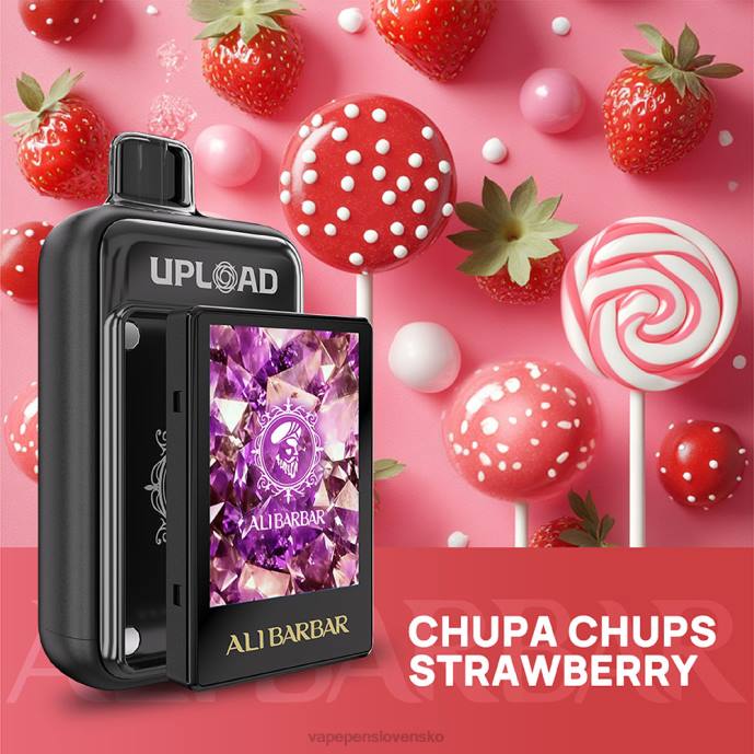 Vape Slovensko chupa chups jahoda | Alibarbar nahrať 8624114
