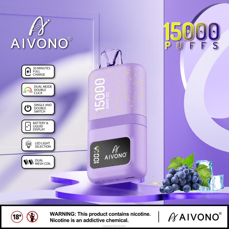 Aivono AIM magic 15 000 hroznový ľad - LD0D260 Vape Shop Bratislava