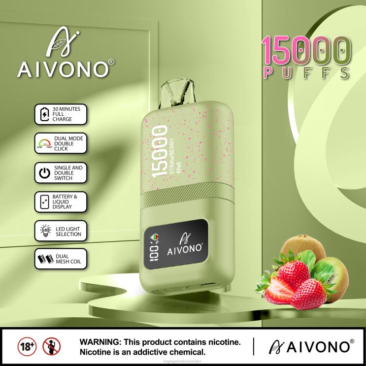 Aivono AIM magic 15 000 jahodové kiwi - LD0D263 Vape Shop Bratislava