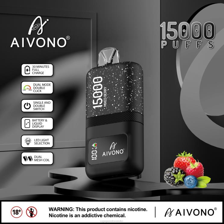 Aivono AIM magic 15 000 zmiešané bobule - LD0D267 Vape Slovensko