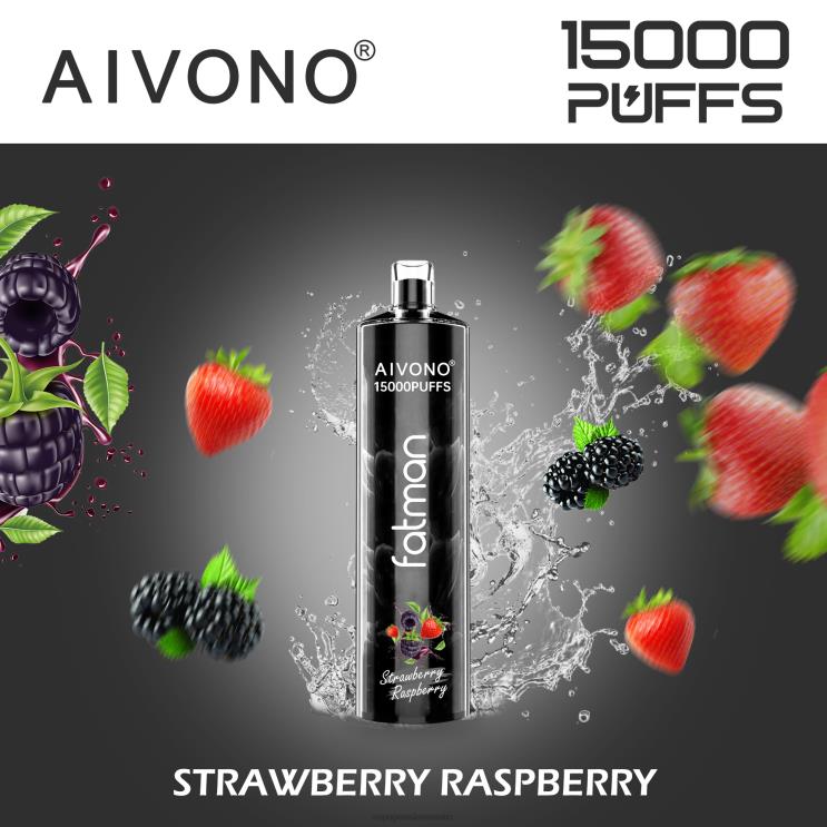 Aivono FATMAN 15 000 jahoda malina - LD0D215 Vape Shop Bratislava