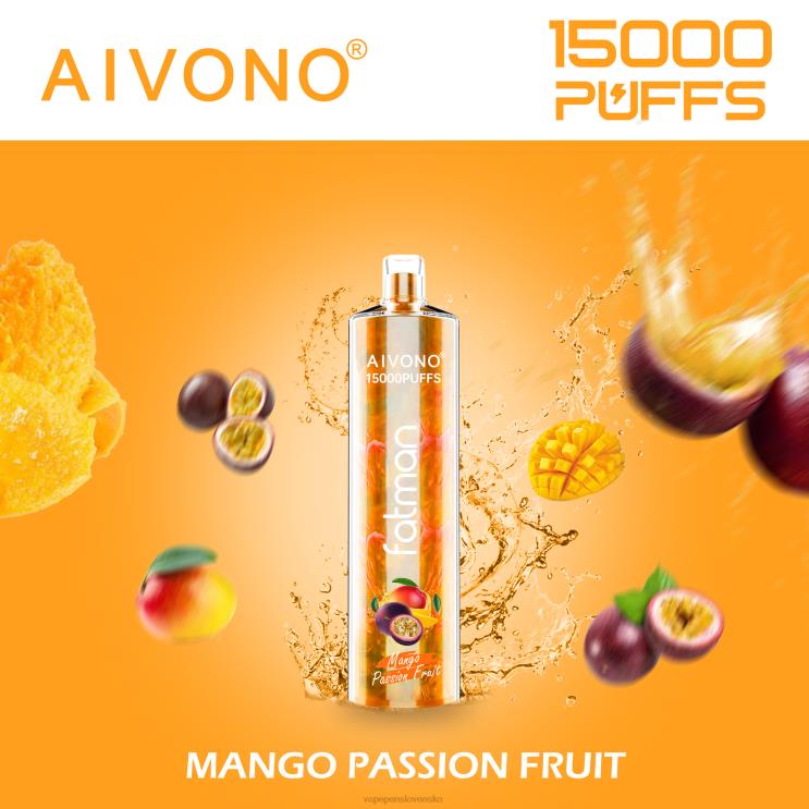 Aivono FATMAN 15 000 mango mučenka - LD0D219 Vape Slovensko