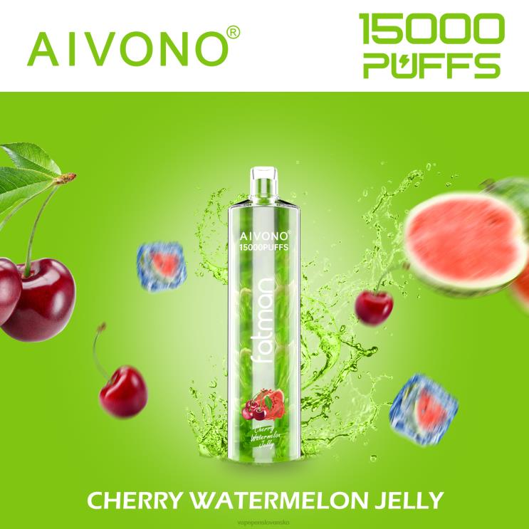 Aivono FATMAN 15 000 veselé melónové želé - LD0D220 Vape Cigareta