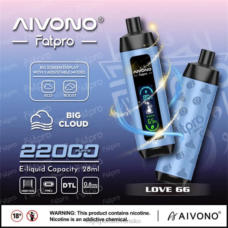 Aivono Fatpro 22 000 láska 66 - LD0D26 Vape Shop Bratislava