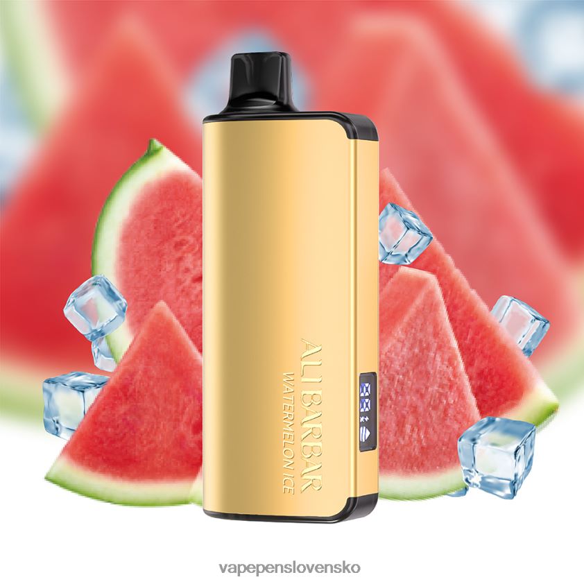 Alibarbar Ingot 20 000 jednorazové vapy jahodový kokosový melón 6JP0HD43 Vape Bez Nikotinu