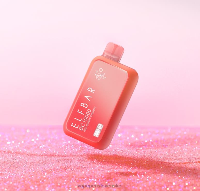 ELFBAR BC10000 jednorazové vape sunit vydanie červená bobuľová čerešňa - 844JP4 Vape Shop Bratislava