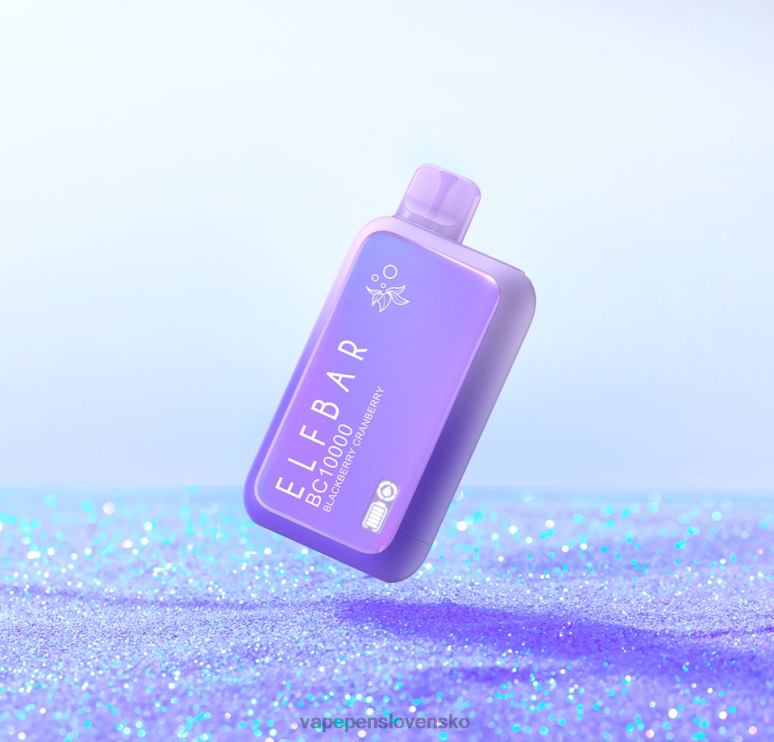 ELFBAR BC10000 jednorazové vape sunit vydanie ostružina brusnica - 844JP12 Vape Cigareta
