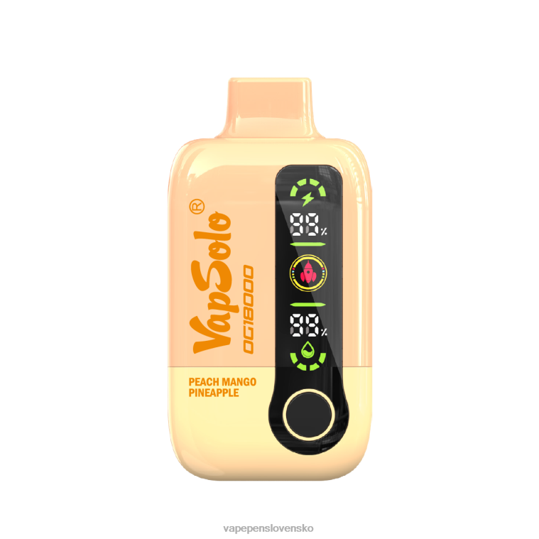 VapSolo dg18000 - Vape Cigareta R6F065 broskyňa mango ananás