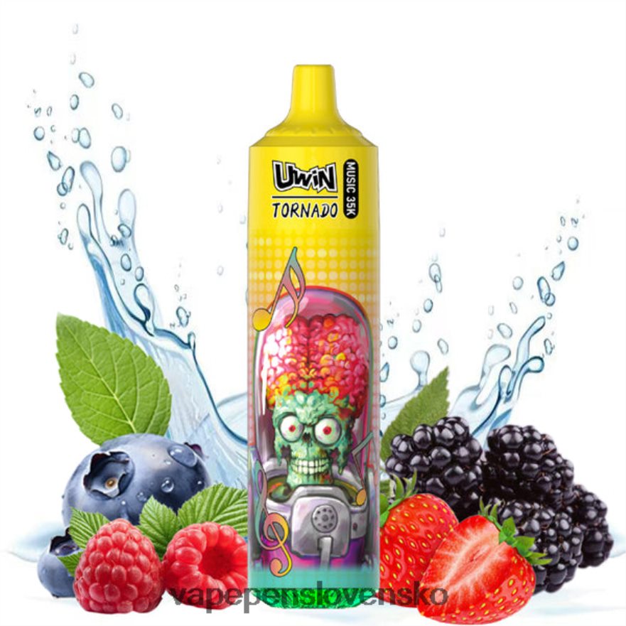 Vape Cigareta zmiešané bobule | UWIN CRYSTAL 35k jednorazová vapa XXX6HP29