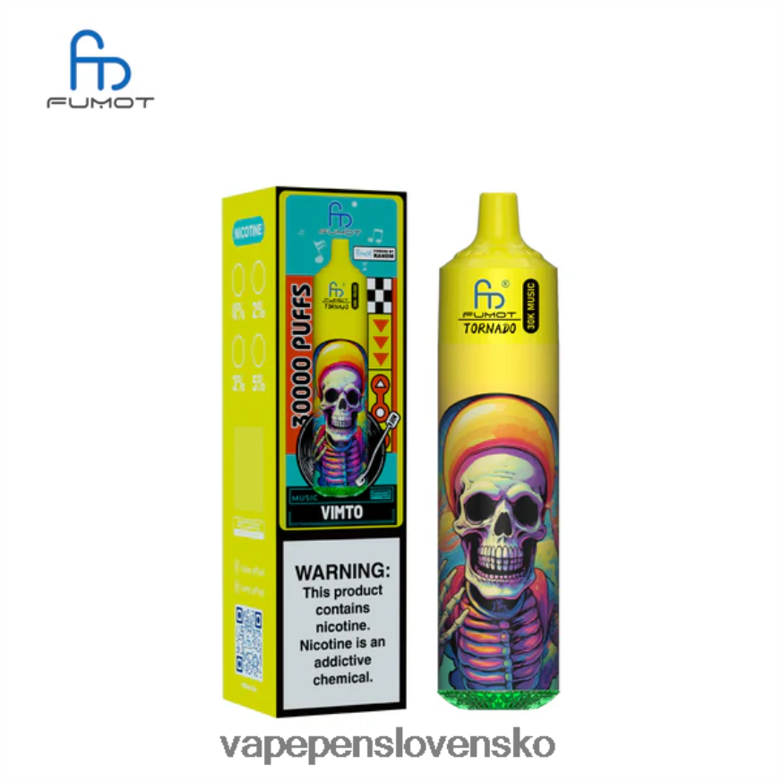 Vape Pen XRHHX630 vimto Fumot Tornado 30k hudby